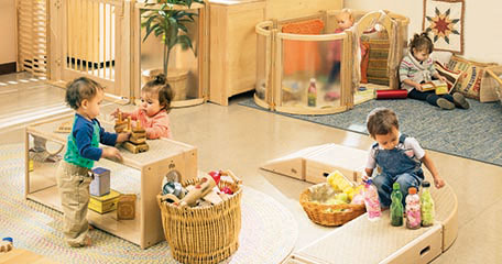 colour and sound in a nursery for children under three preview image