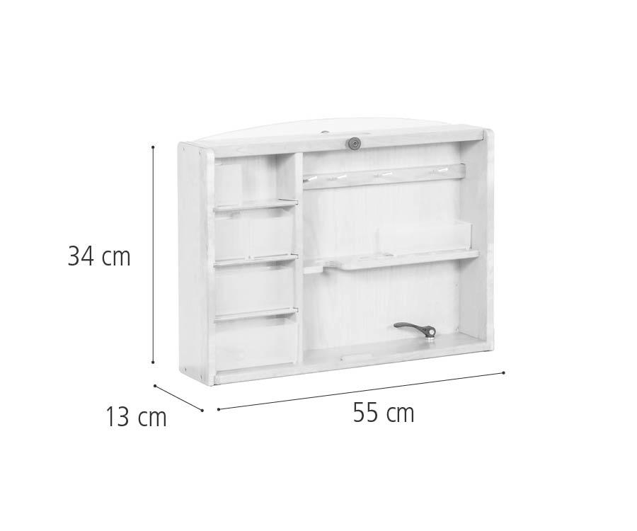 H227 Tool cabinet dimensions