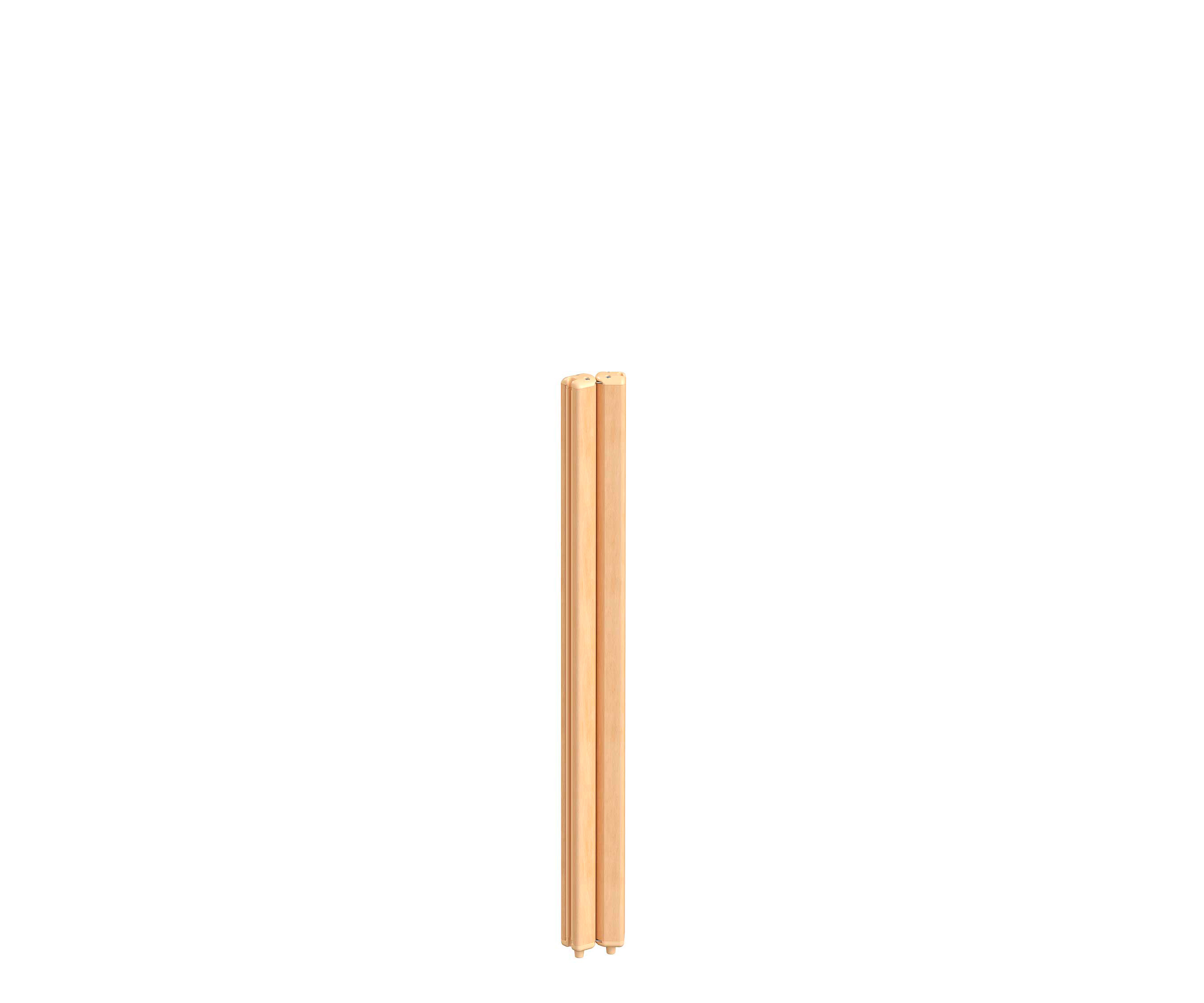 Wooden angled post, 81 cm