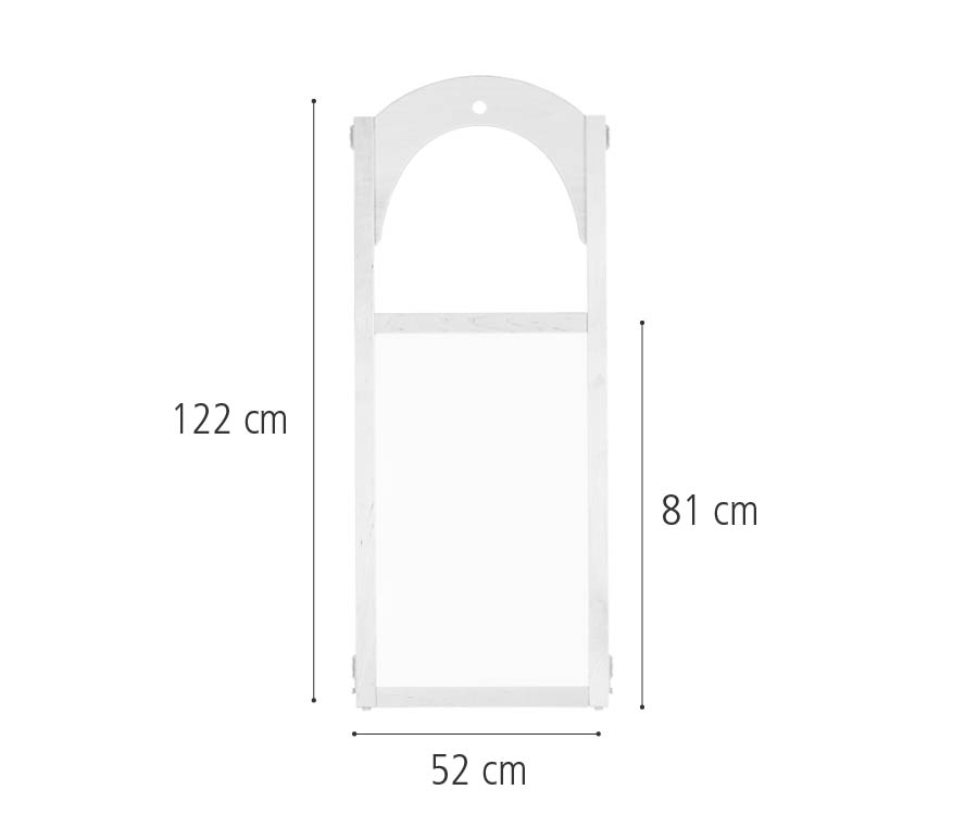 F839 Mini arch panel dimensions