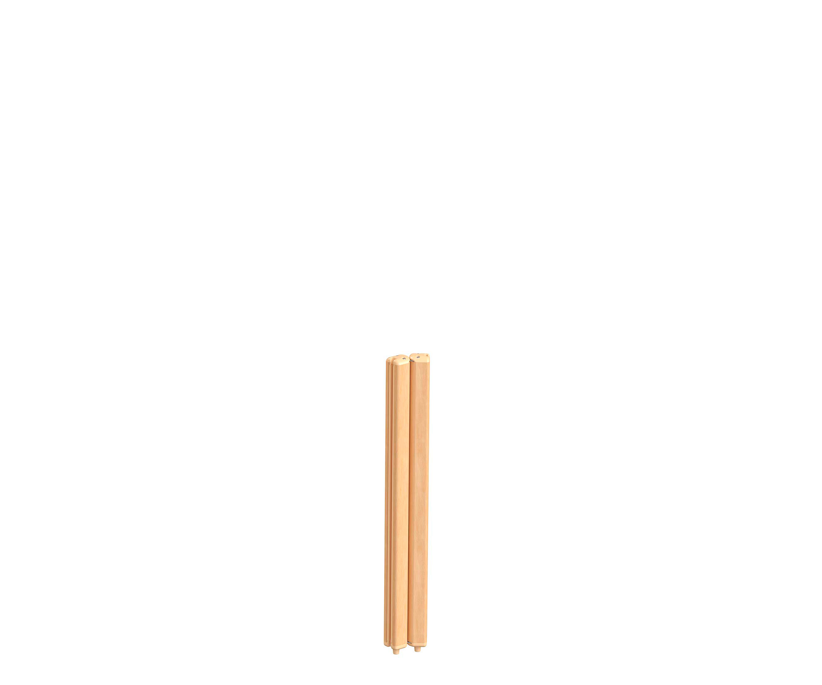 Wooden angled post, 61 cm