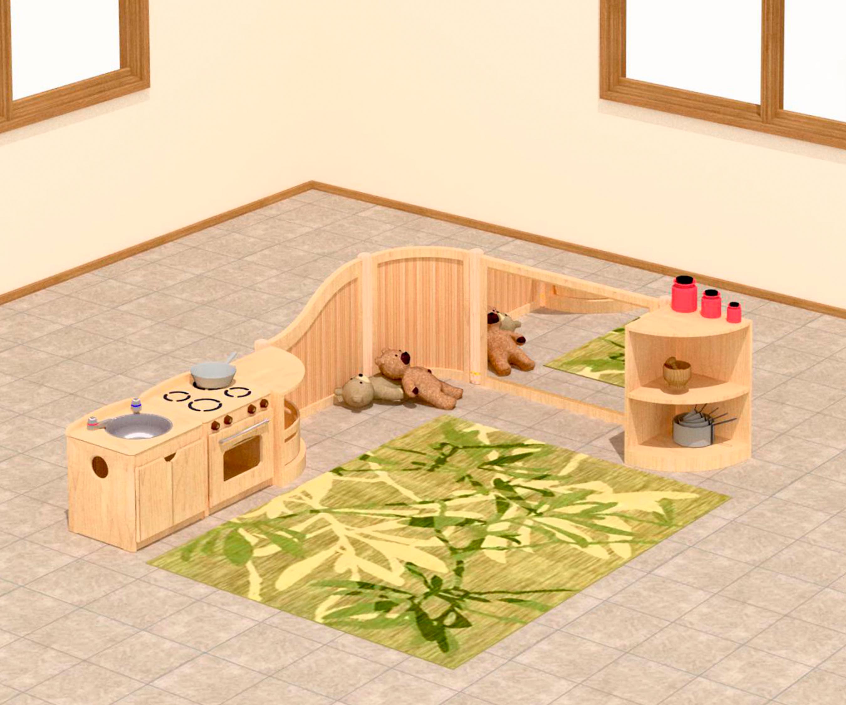 F929 Toddler role play area chief 3