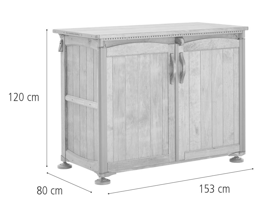 W303 Outlast storage unit dimensions