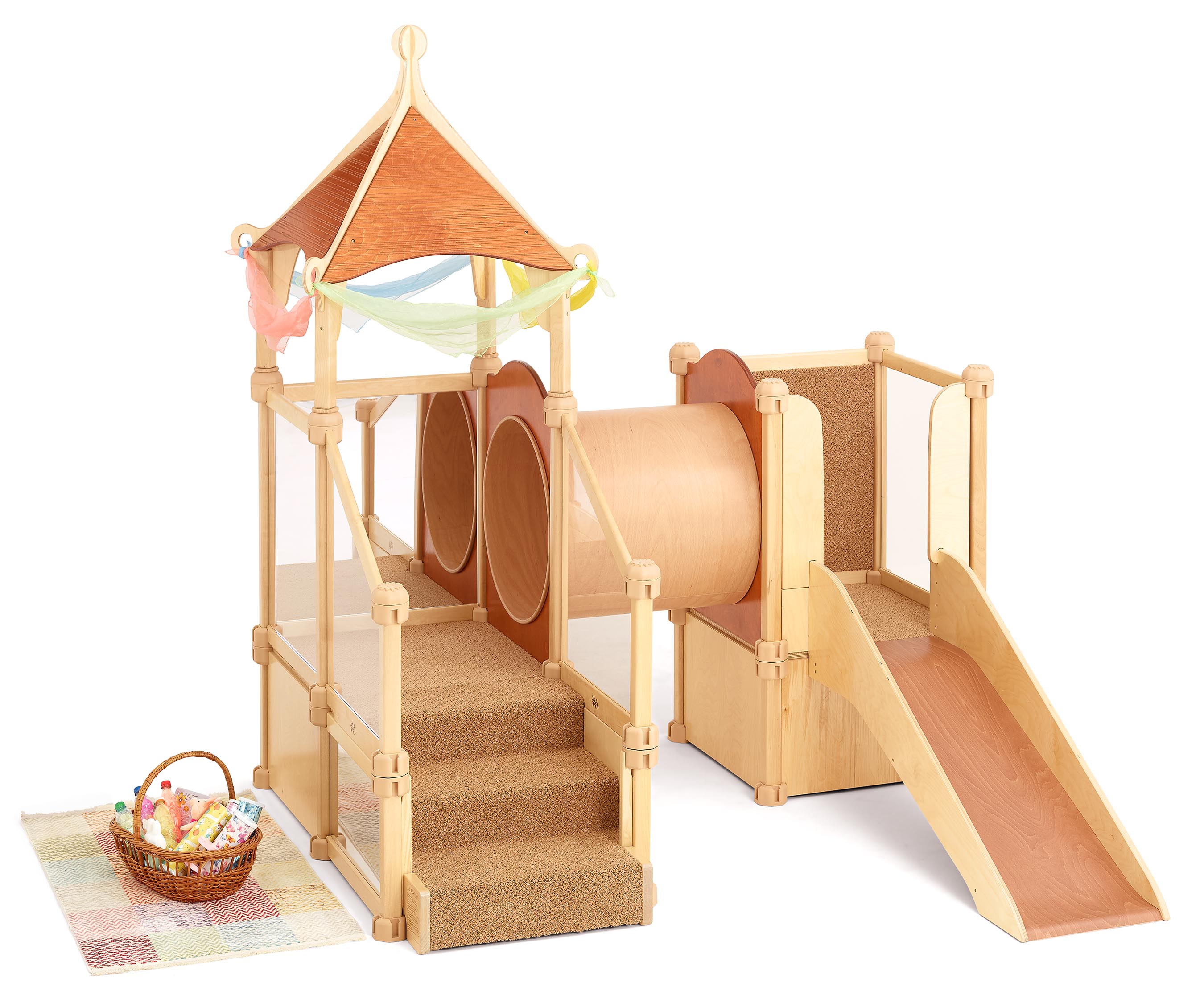 Gnome home with slide