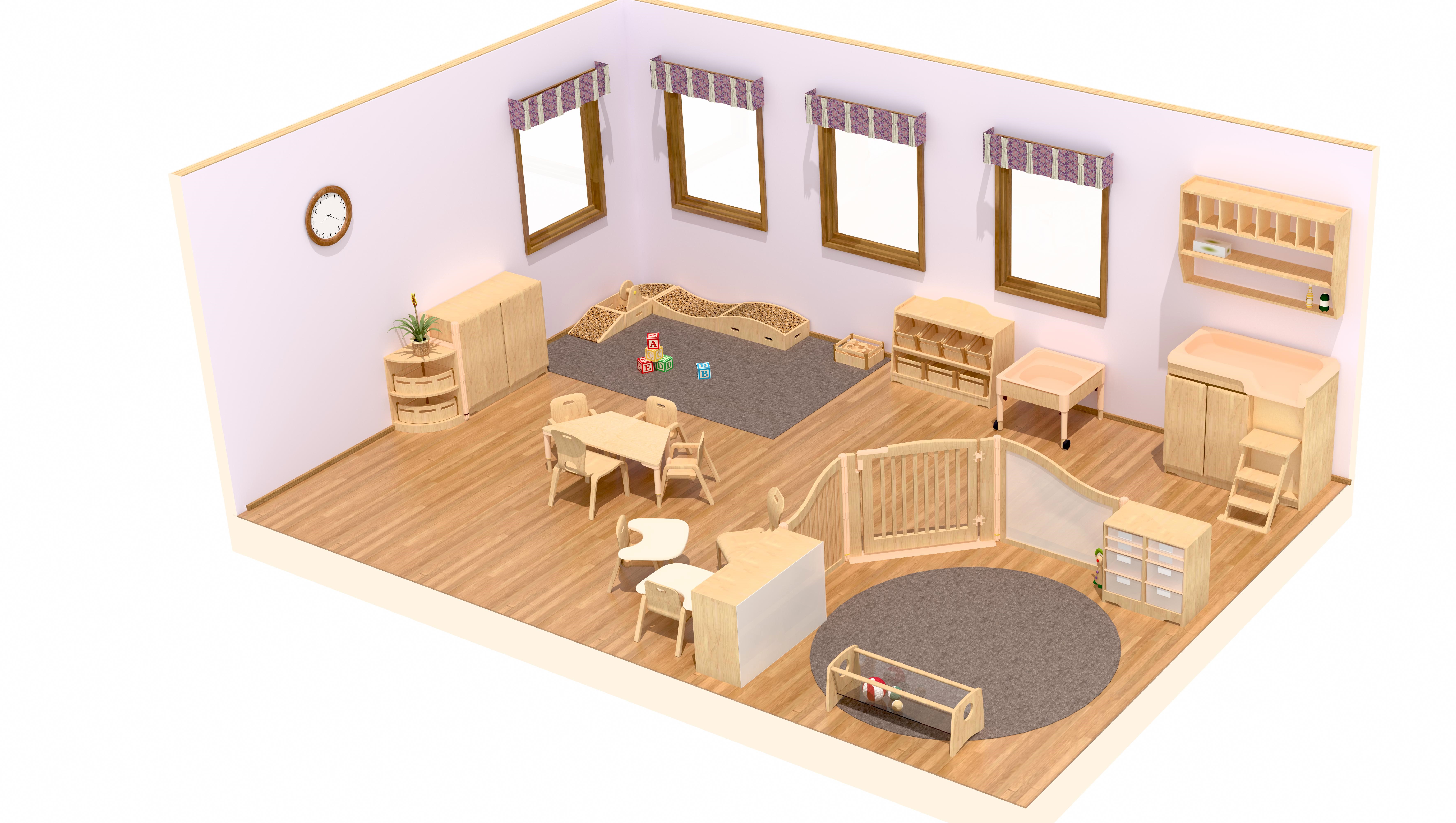 Baby room for 8